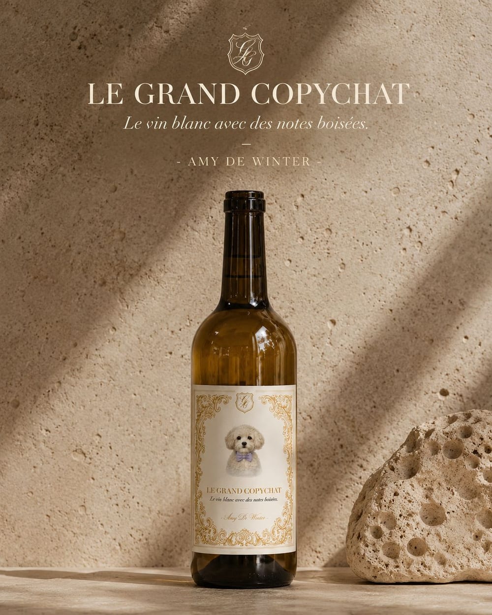 Goud scrollwork — Le Grand Copychat