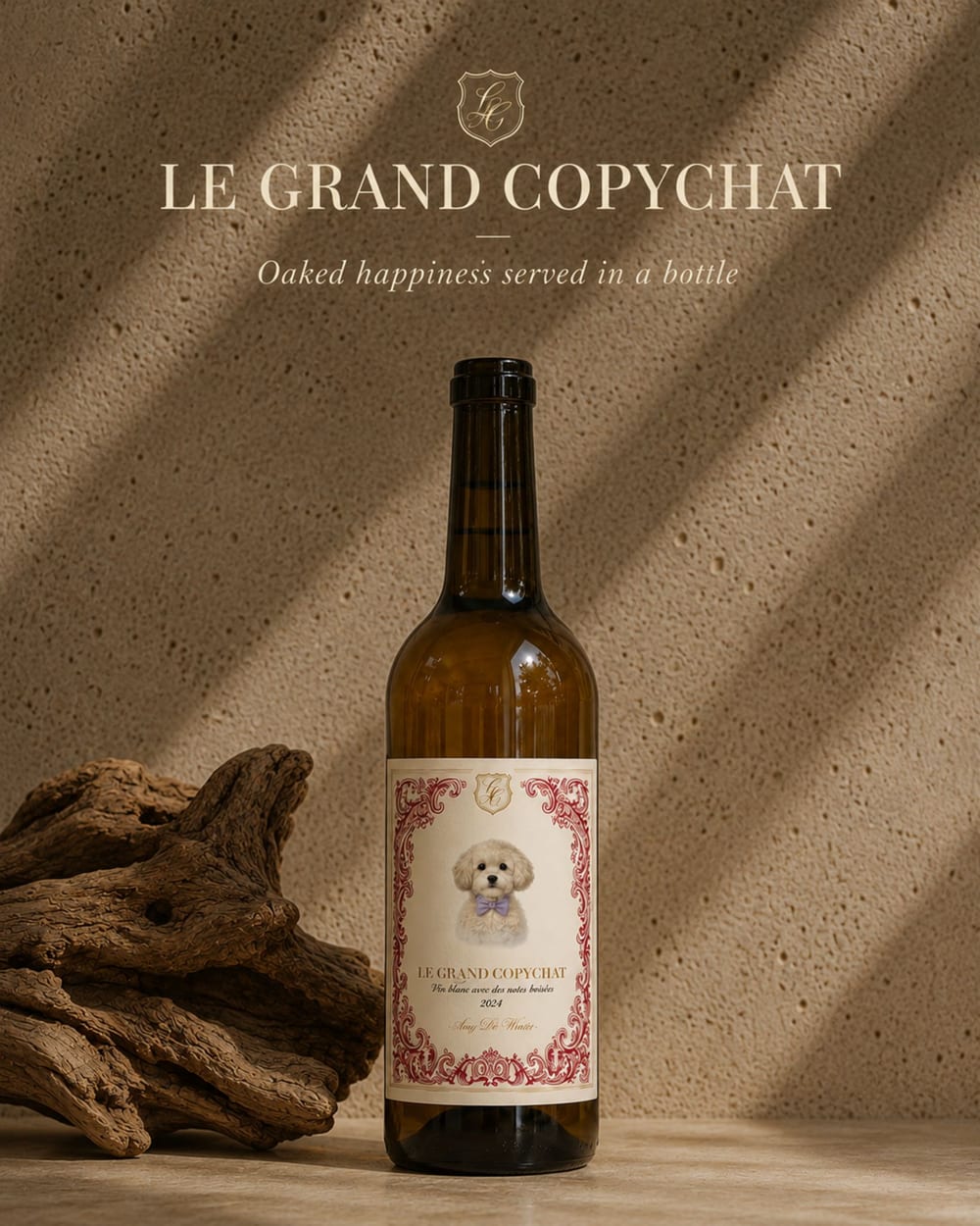 Oxblood scrollwork — Le Grand Copychat